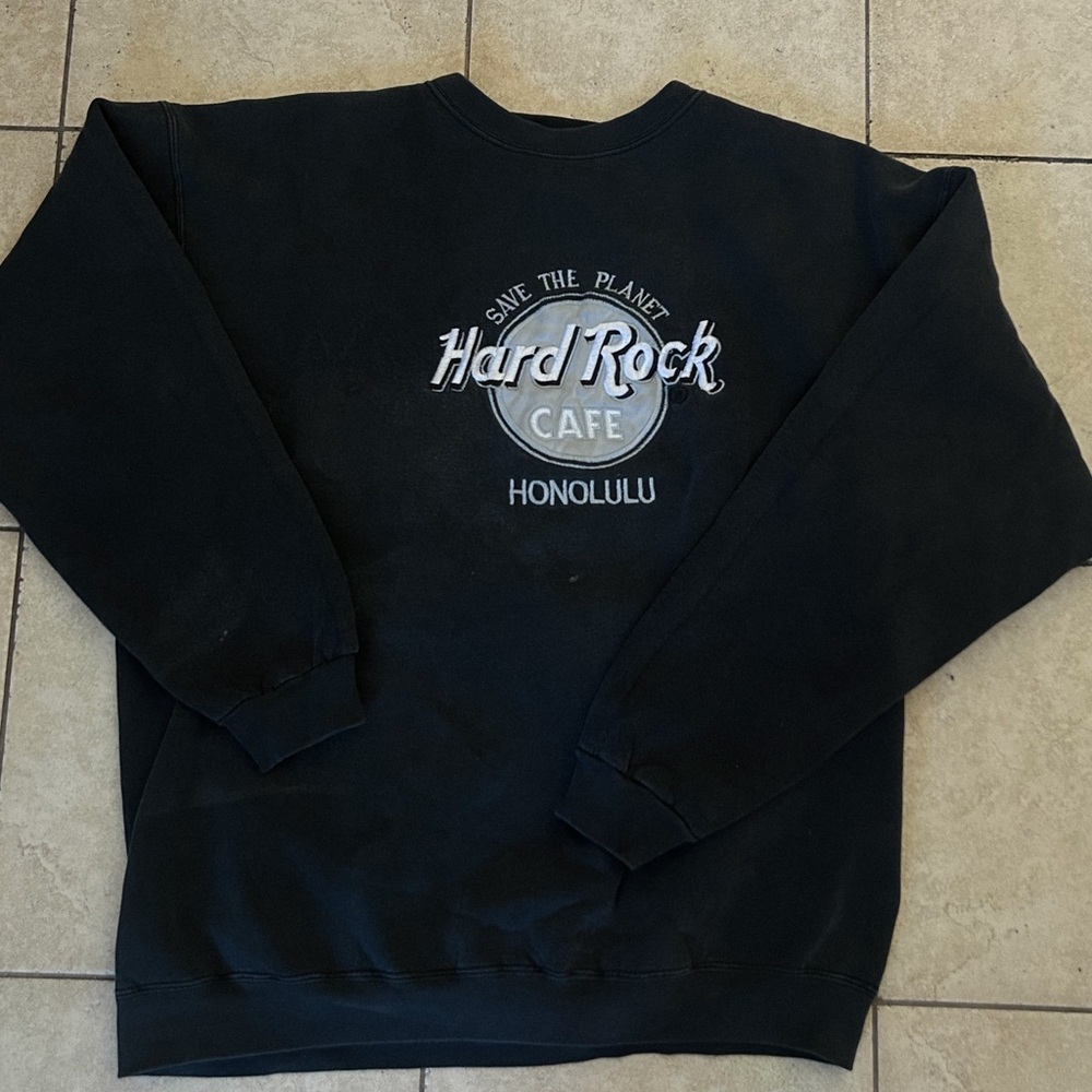 Hard Rock Cafe Honolulu crew neck size xl